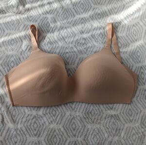Knix WingWoman Contour nude bra dark red size 8++ c120